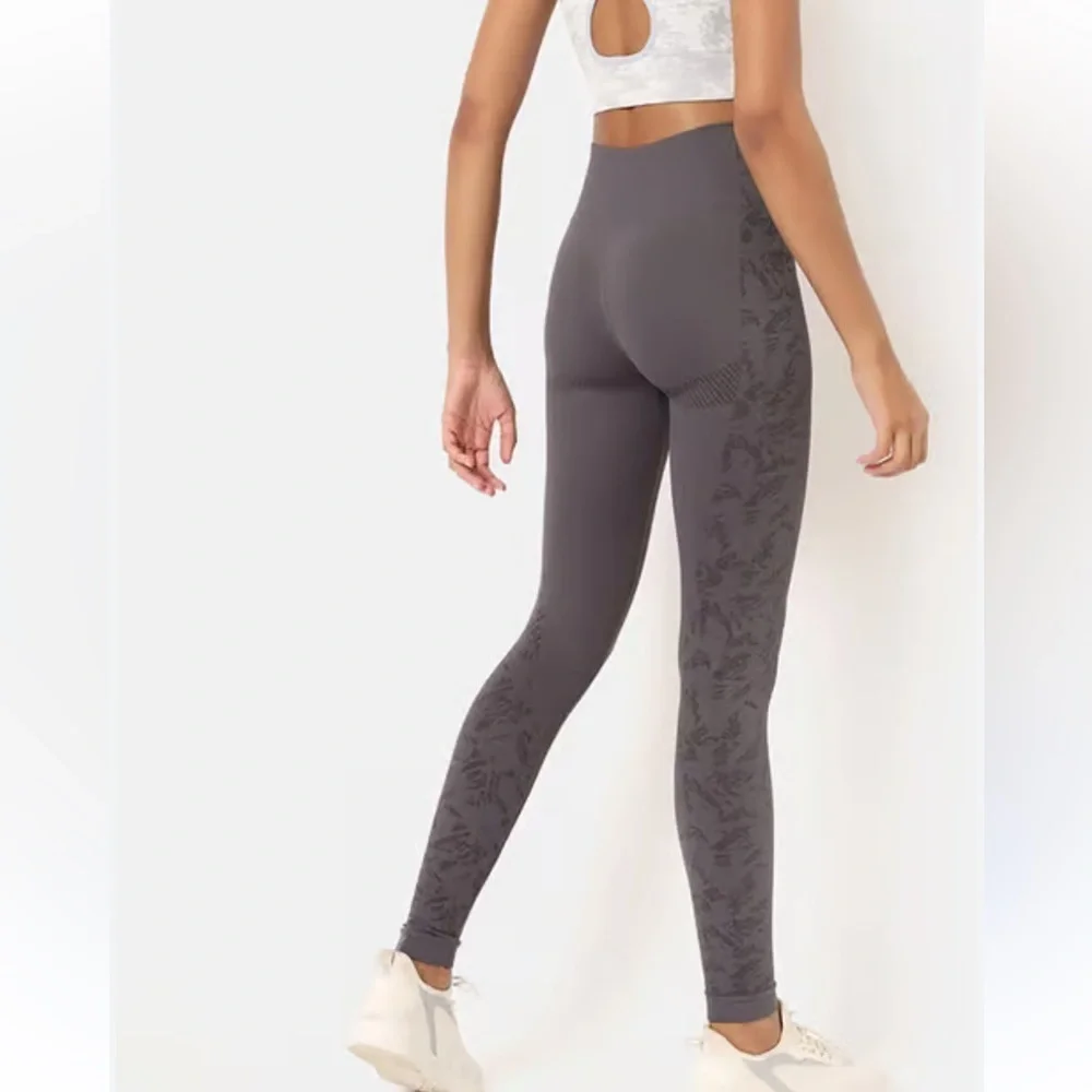 Women's Gray high wiast contour Leggings